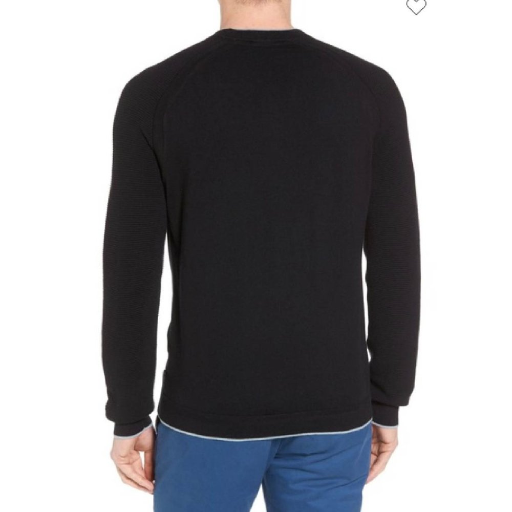 NWT Ted Baker London Kayfed Rib Sleeve Sweater - Picture 3 of 6